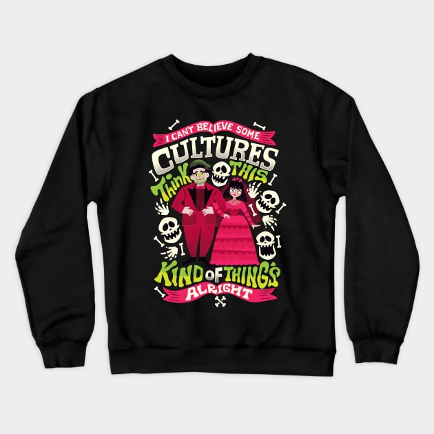 Creepy Old Guy Crewneck Sweatshirt by risarodil